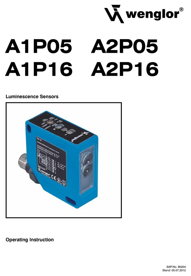 Wenglor A1P05 User manual
