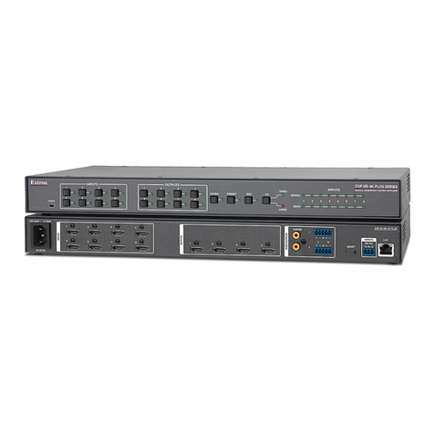 Extron electronics SW HD 4K PLUS Series User manual