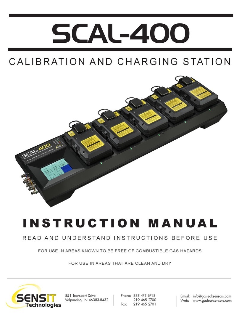 Sensit SCAL-400 instruction manual