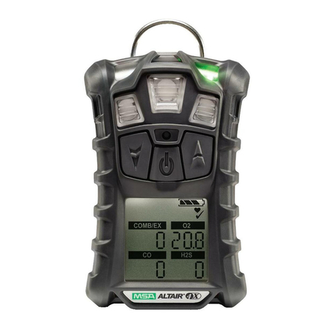 MSA altair 4x User manual