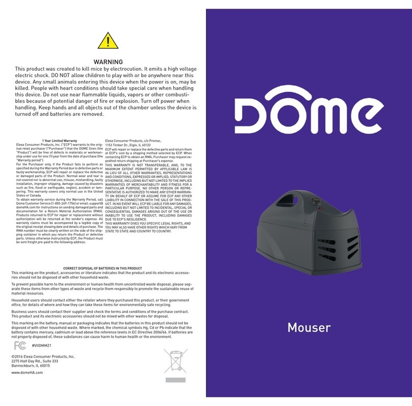 Dome Mouser manual