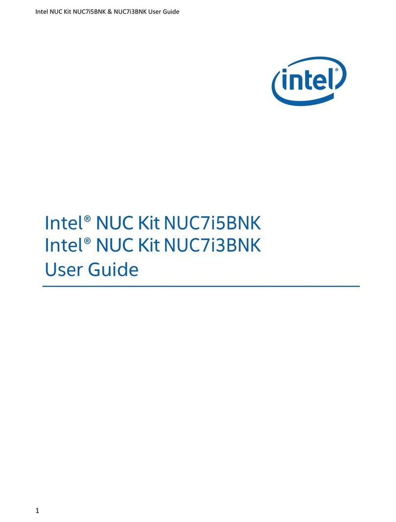 Intel NUC7i3BNK user guide