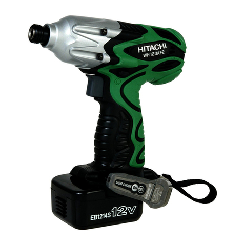 Hitachi WR 12DAF2 User manual