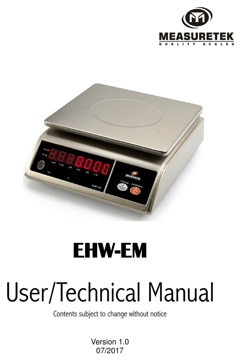 Measuretek EHW-EM-03 User's & technical manual