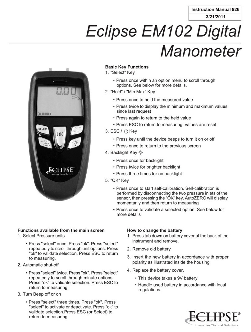 Eclipse EM102 User manual