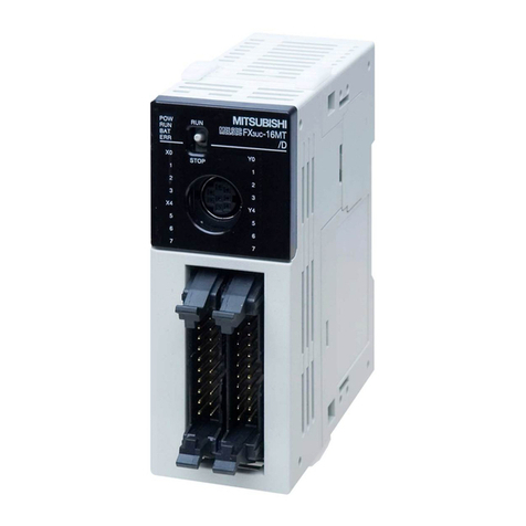 Mitsubishi Electric MELSEC FX2NC-16MT-D/UL User manual Mitsubishi Electric MELSEC FX2NC-16MT-D/UL User manual