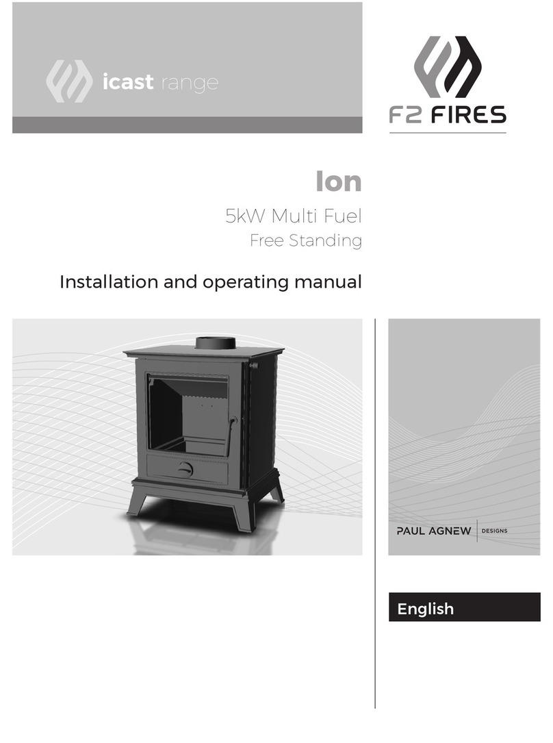 F2 Fires iCast Ion User manual