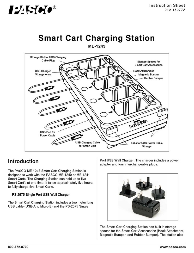 PASCO ME-1243 instruction sheet