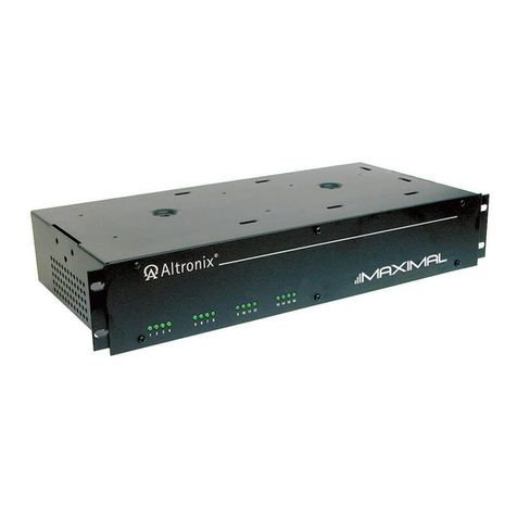 Altronix Maximal1RHD User manual