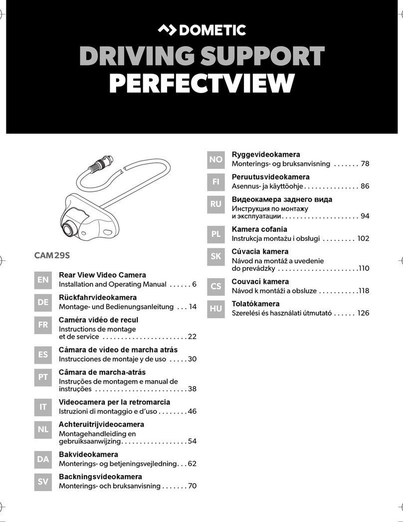 Dometic CAM 29S User manual Dometic CAM 29S User manual