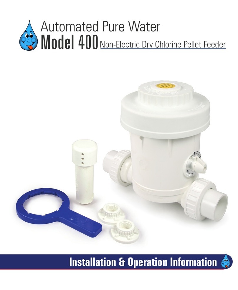 Automated Pure Water 400 Installation & operation