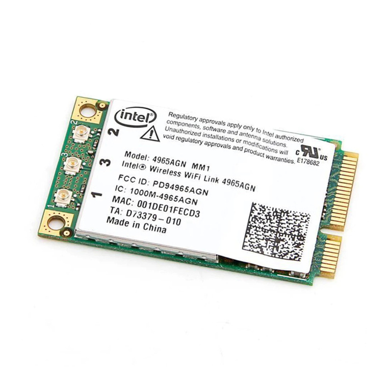 Intel Wireless WiFi Link 4965AGN User manual