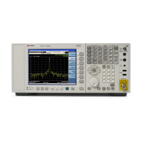 Keysight Technologies PXA N9030A User manual