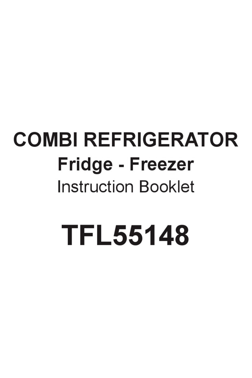Lec Refrigeration TFL55148 Instruction booklet