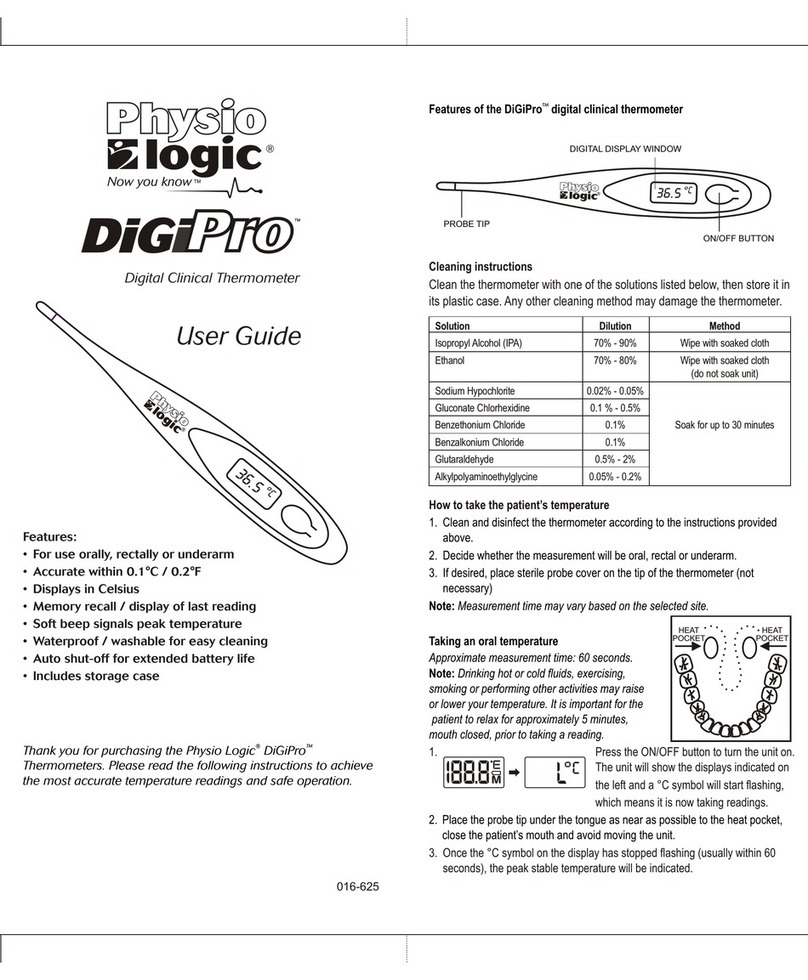 Physio Logic DiGiPro User manual