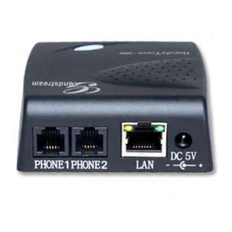 Grandstream Networks HandyTone 386 Setup guide