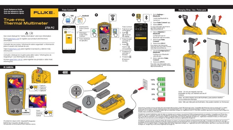 Fluke 279 FC User manual