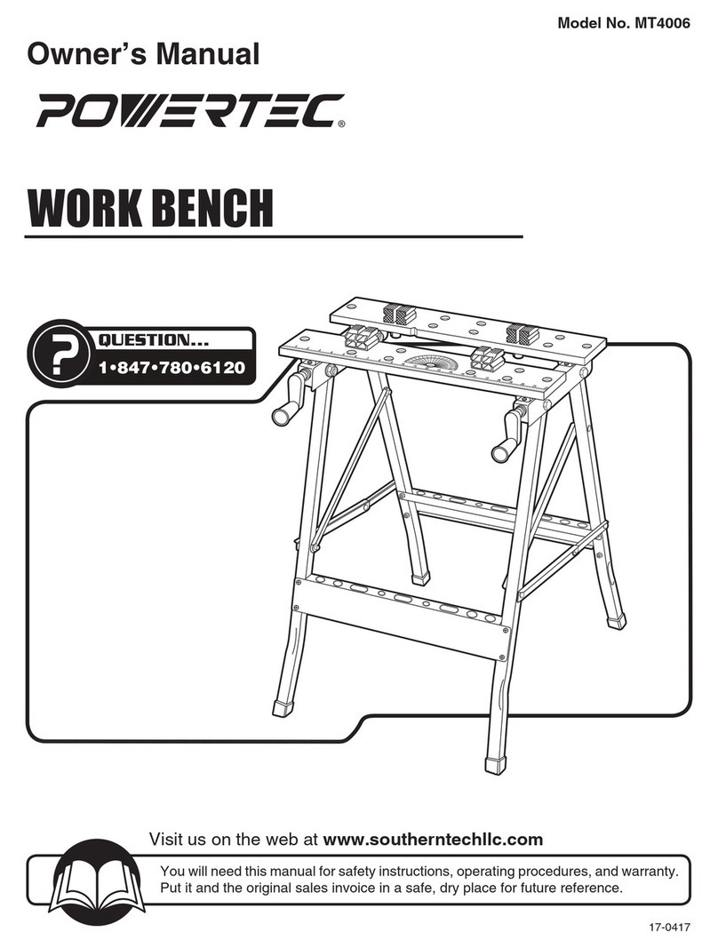 Power Tec MT4006 User manual