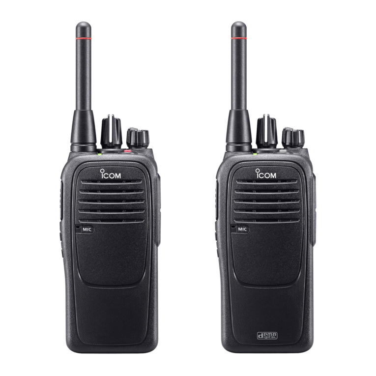 Icom IC-F29DR2 User manual Icom IC-F29DR2 User manual