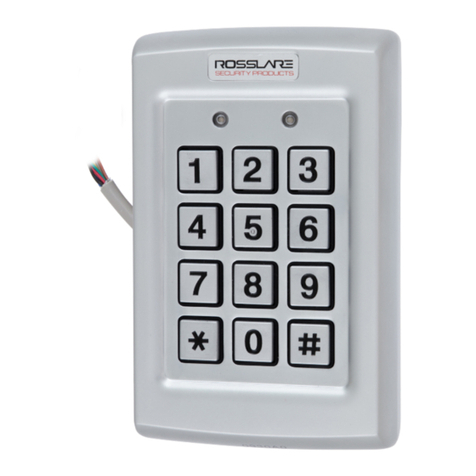 Rosslare AYC-Q54B Installation and programming manual