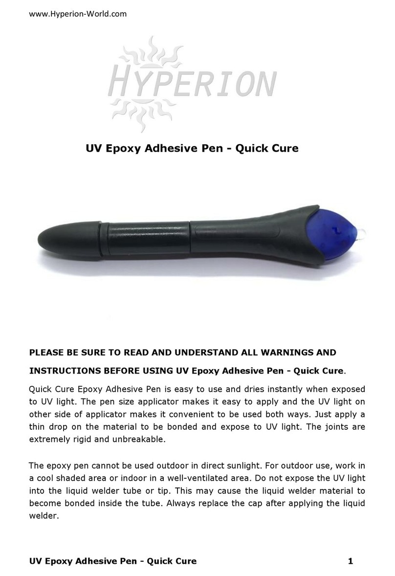 Hyperion UV Epoxy Adhesive Pen quick guide