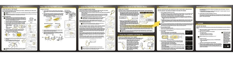 Sirius XM RAdio XM Xpress quick start guide