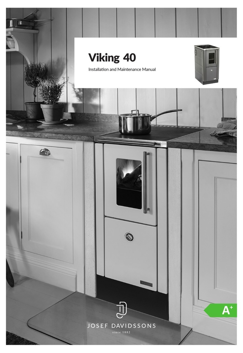 JOSEF DAVIDSSONS Viking 40 Installation and maintenance manual