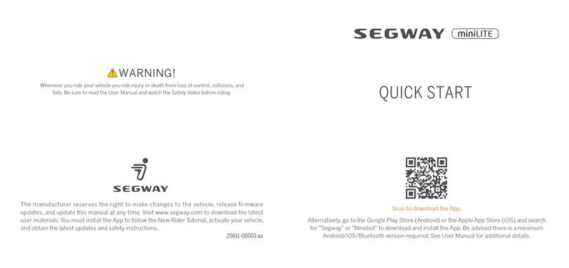Segway MINILITE User manual