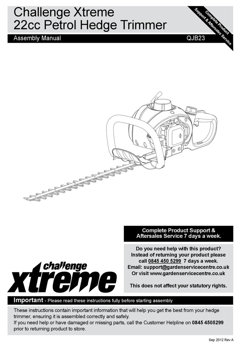 Challenge Xtreme QJB23 User manual