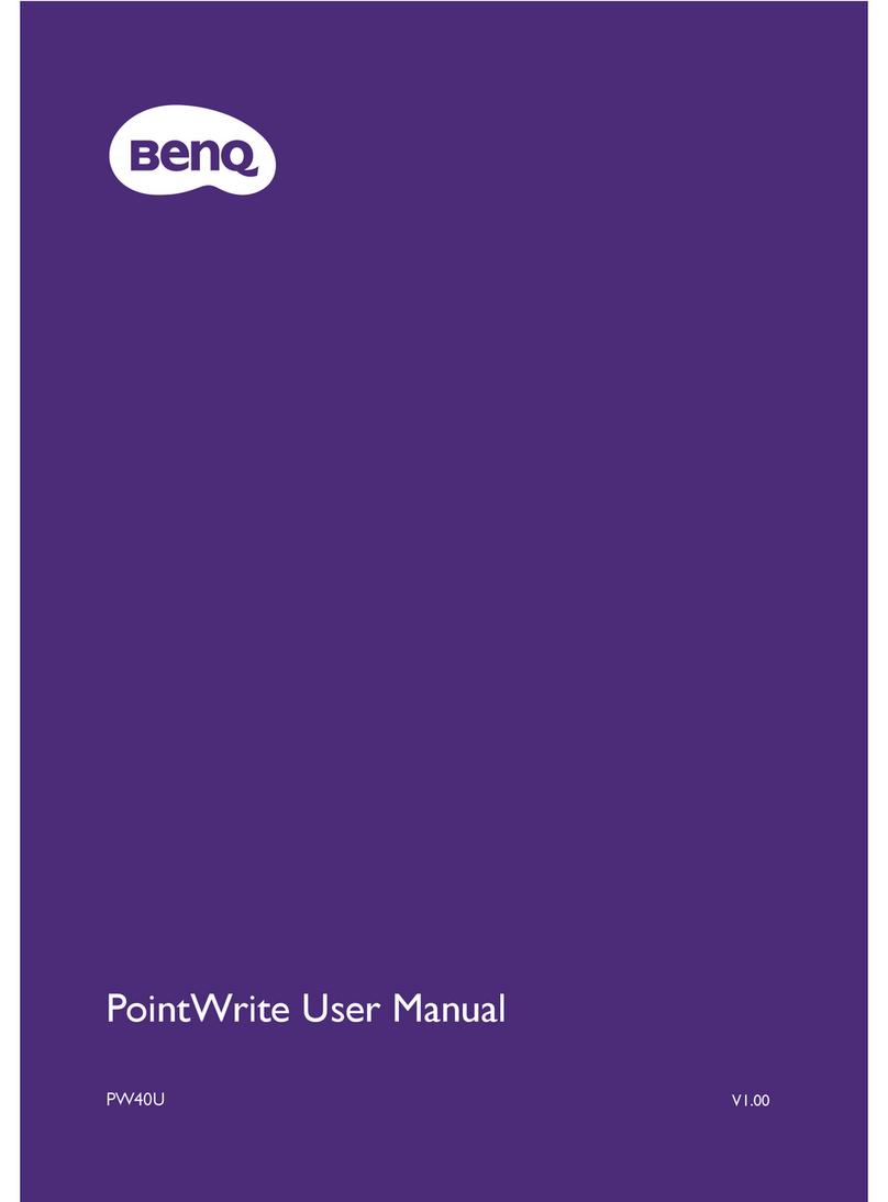 BenQ PointWrite PW40U user manual