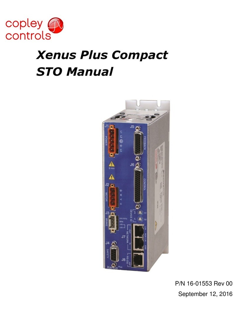 Copley Controls Xenus Plus Compact manual