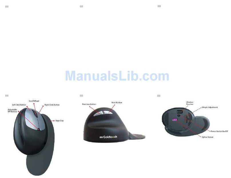 Goldtouch KOV-GSV-RM user manual