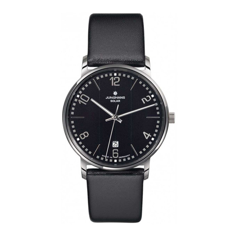 Junghans Solar movement J622.10 User manual