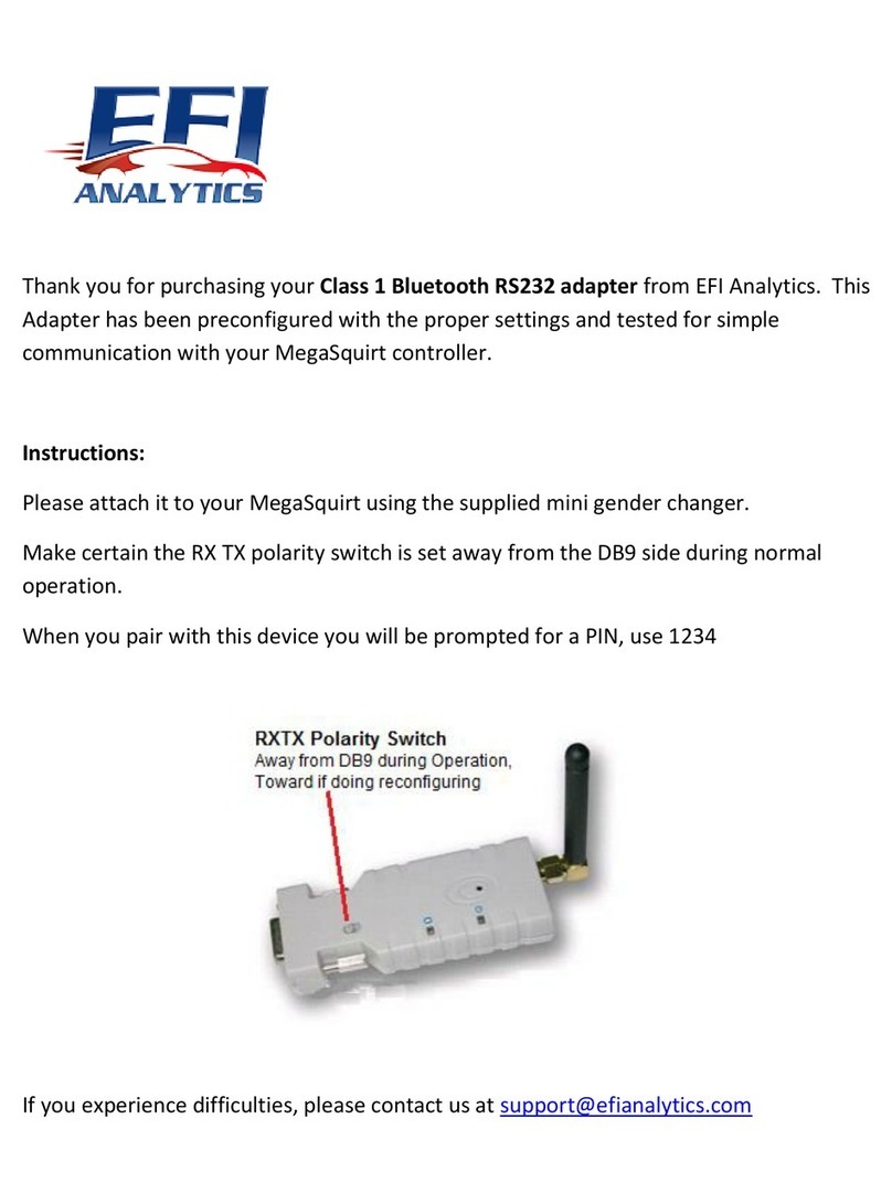 EFI RS232 manual