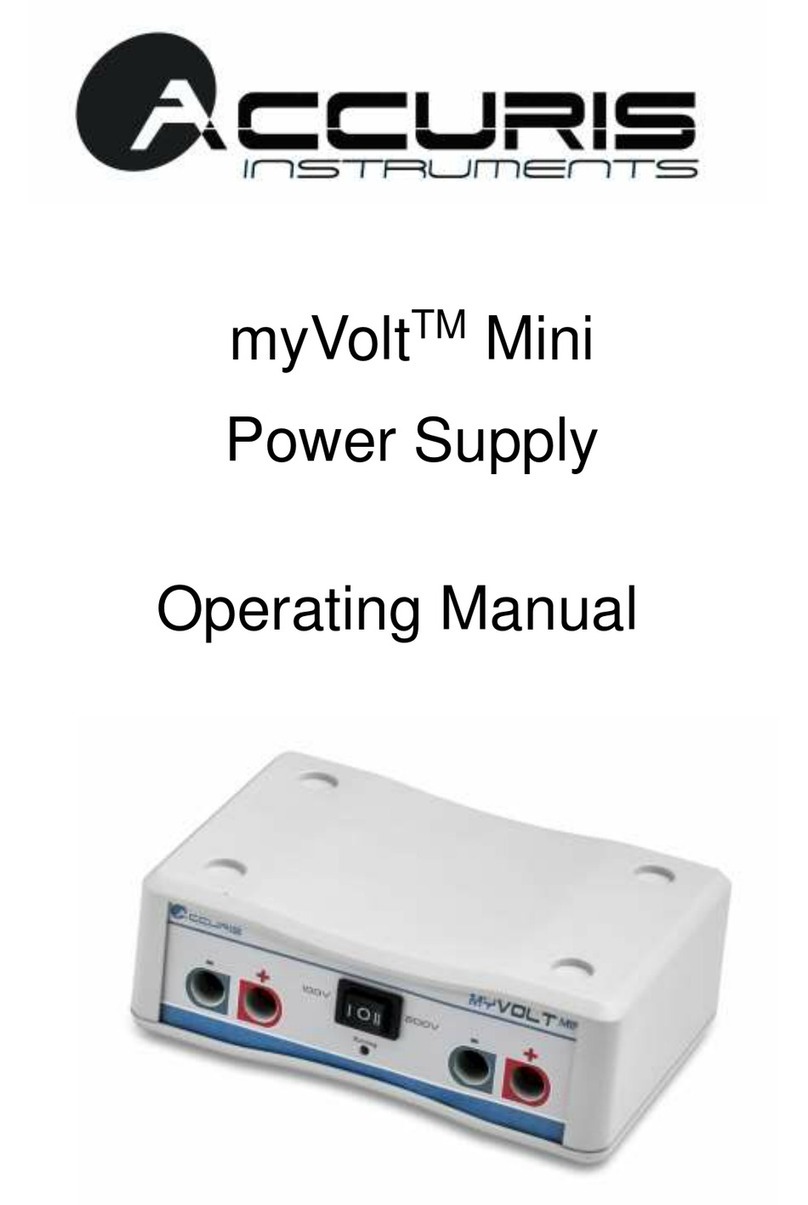 Accuris myVolt Mini operating manual