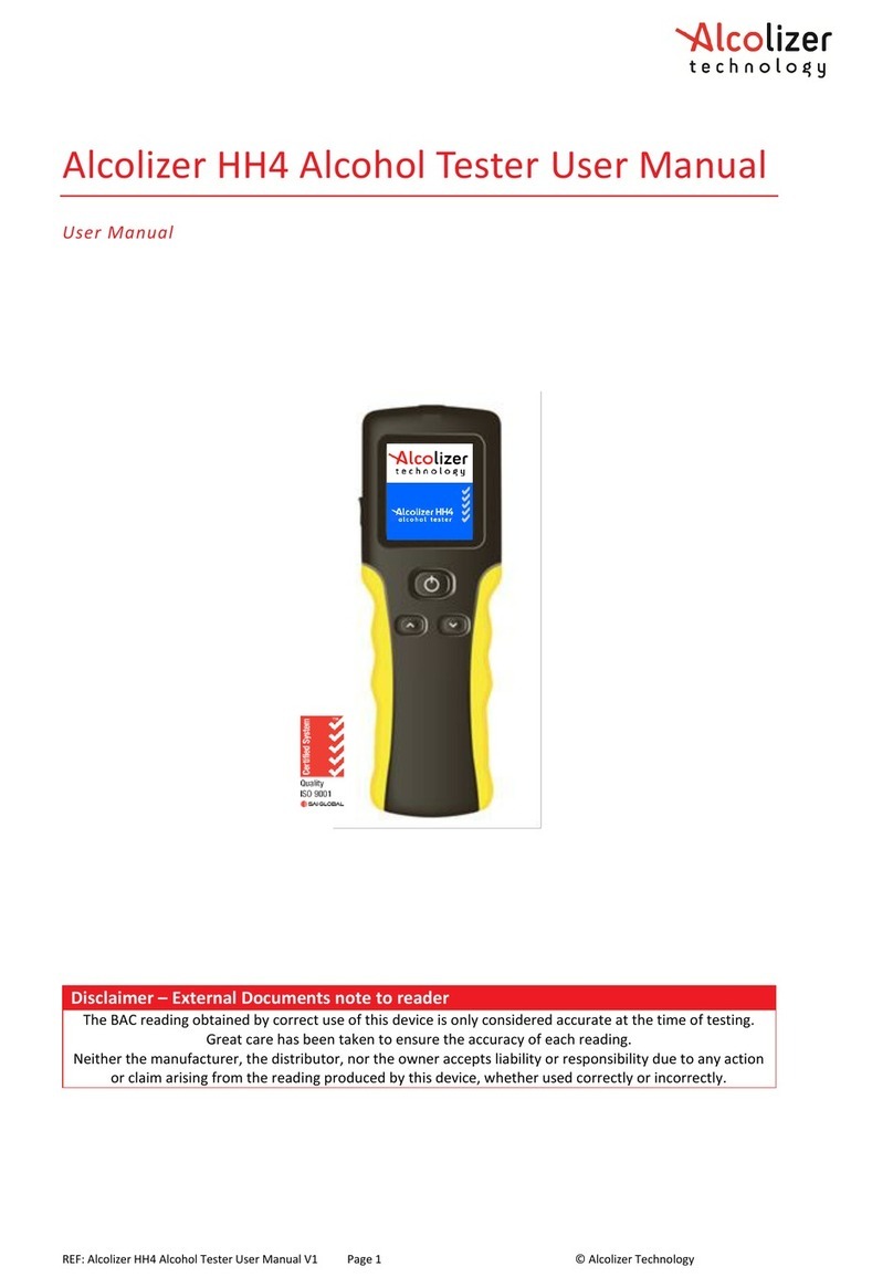 Alcolizer HH4 User manual