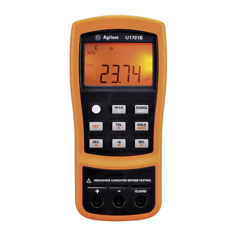 Keysight Technologies U1701B quick start guide