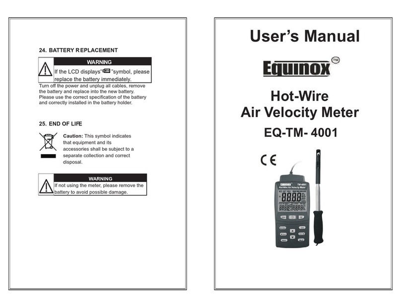Equinox Systems EQ-TM- 4001 user manual