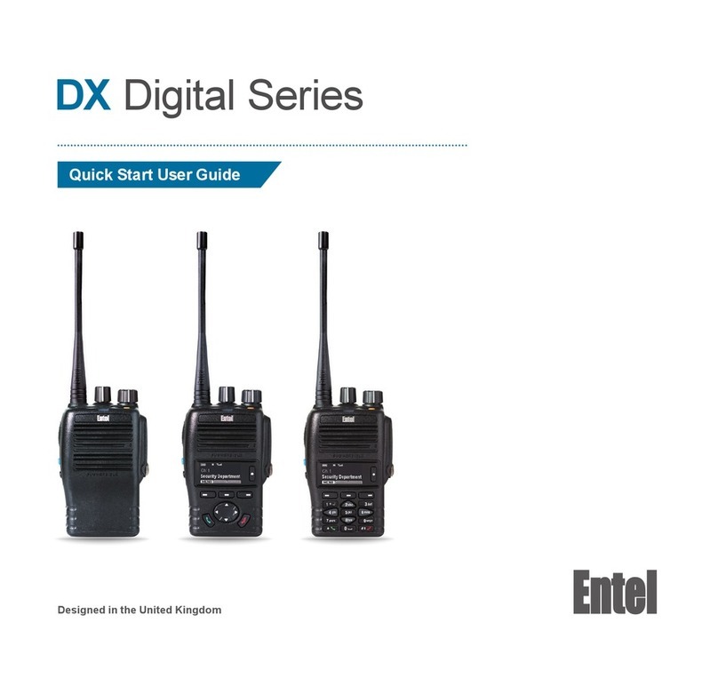 Entel DX Digital Series Quick start user guide