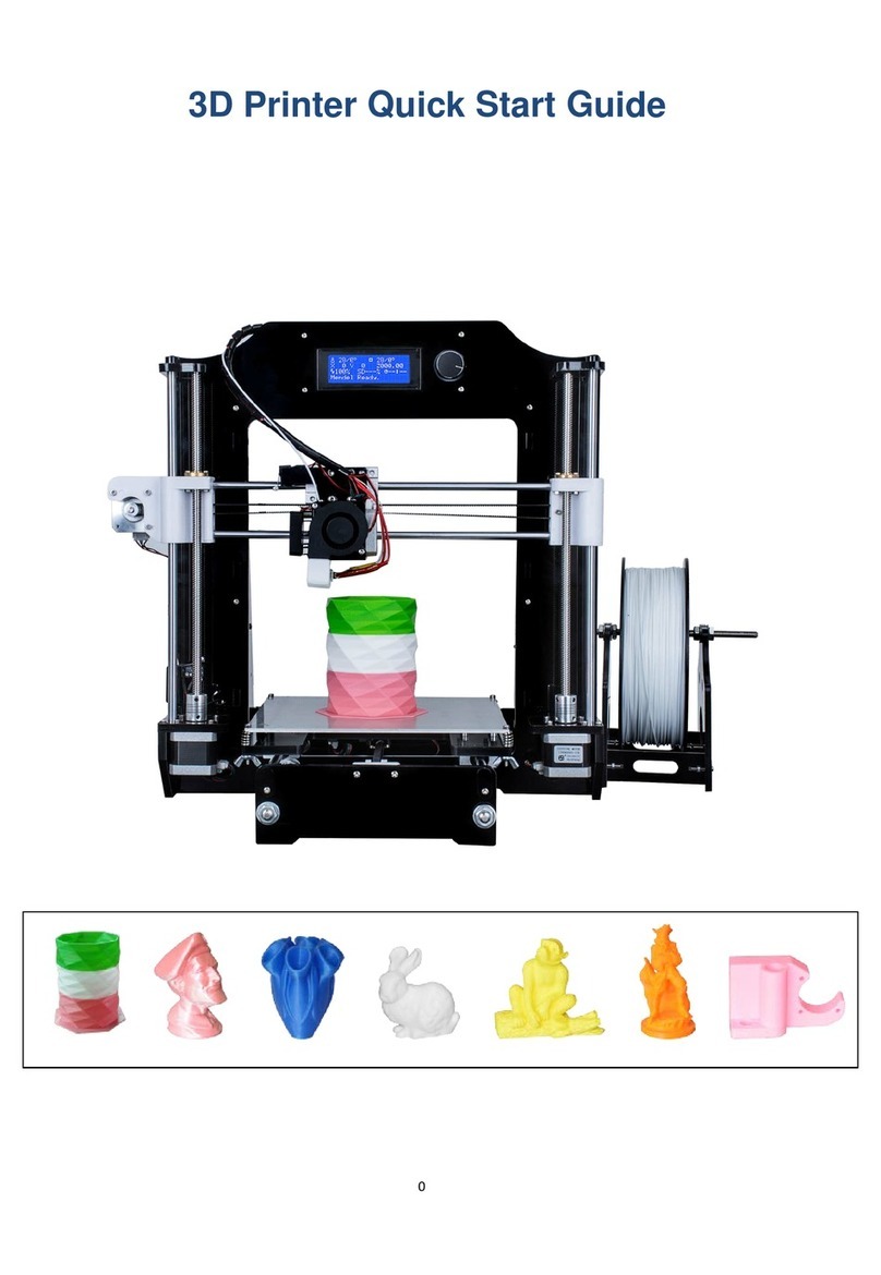 Alunar M508 Prusa i3 quick start guide
