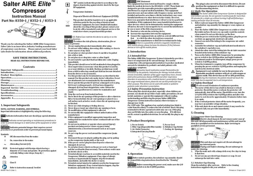Salter 8350-1 instruction manual