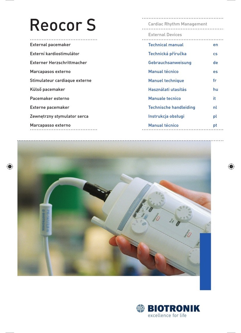 BIOTRONIK Reocor S User manual