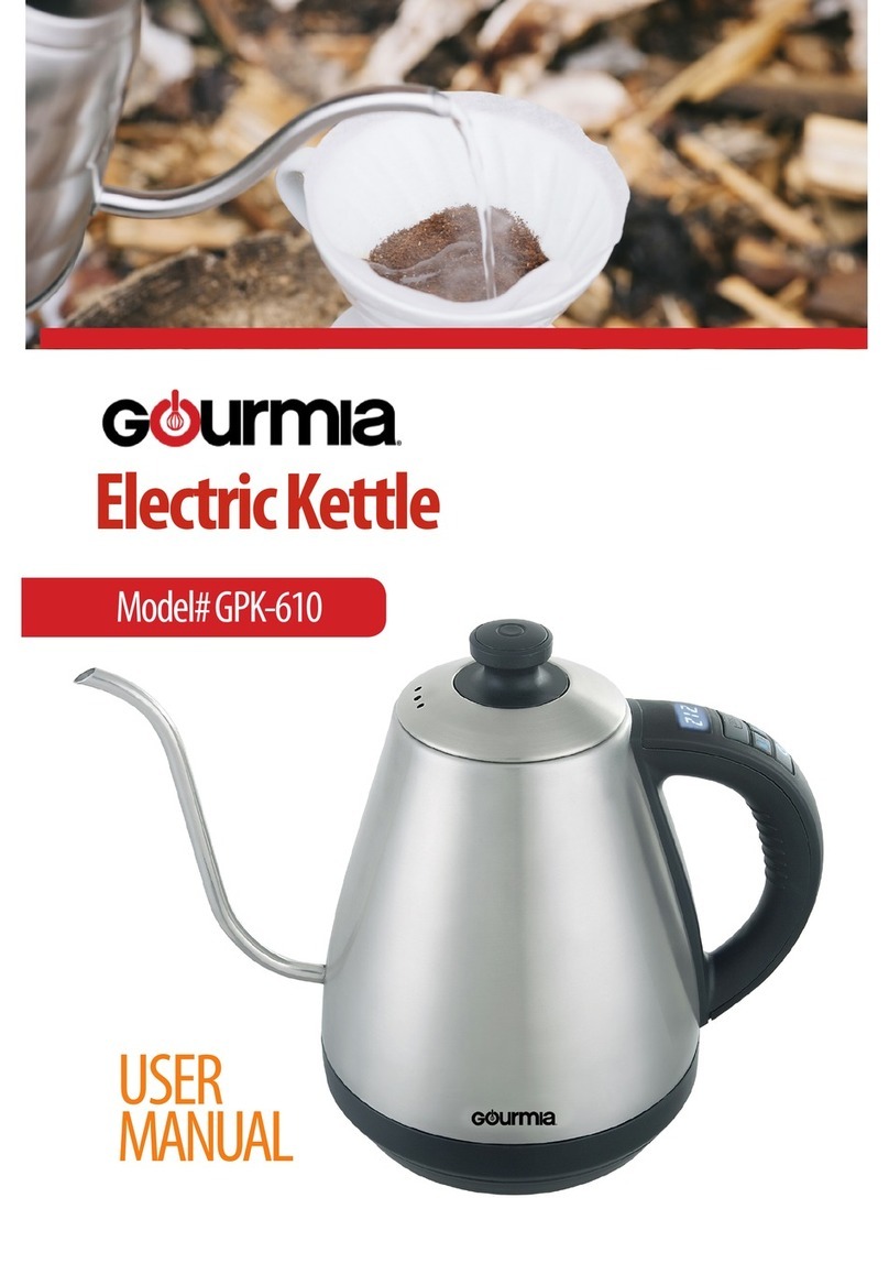 Gourmia GPK-610 user manual