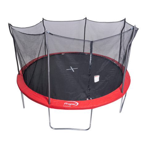Propel Trampolines PTSA15-108 user manual