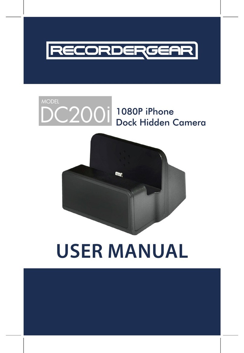 RecorderGear DC200i user manual