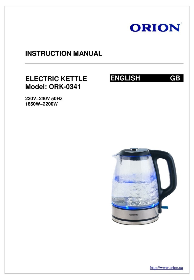 Orion ORK-0341 instruction manual