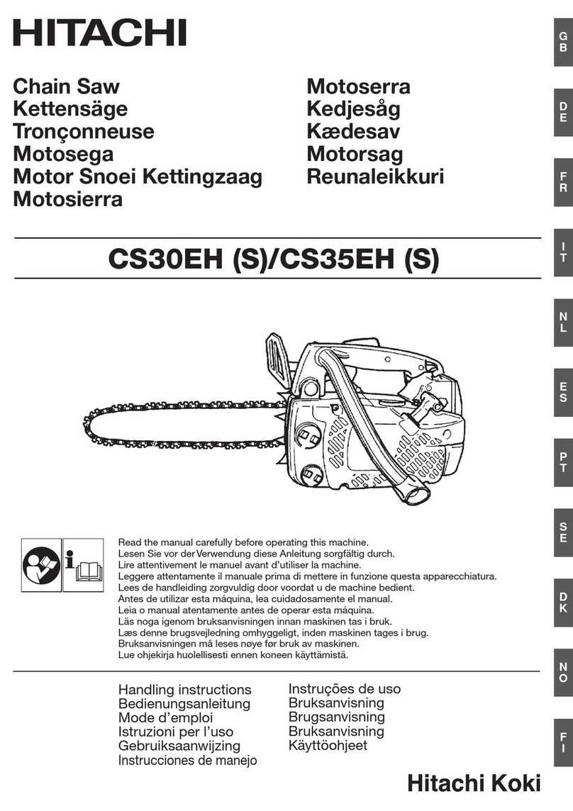 Hitachi CS35EH(S) User manual