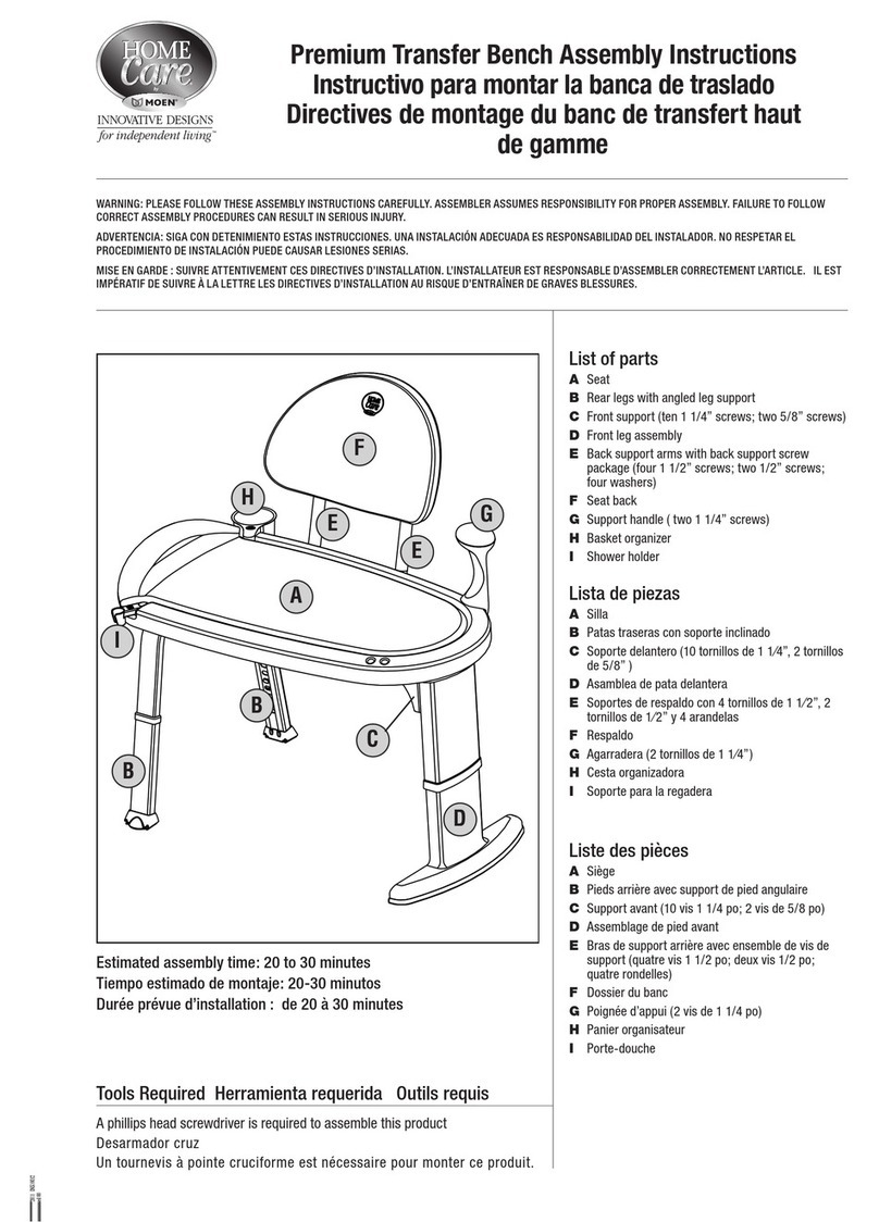 Moen DN7105 Assembly instructions