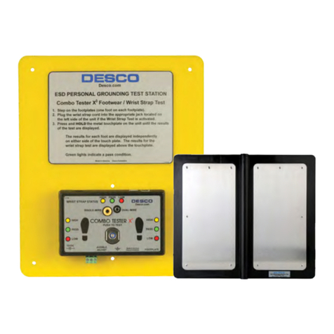 Desco 19276 Installation and operating instructions