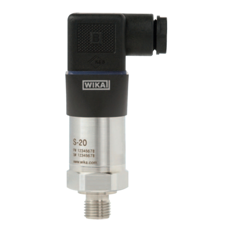 WIKA S-20 User manual